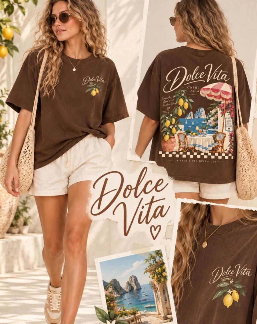 T Shirt Dolce Vita Cafe