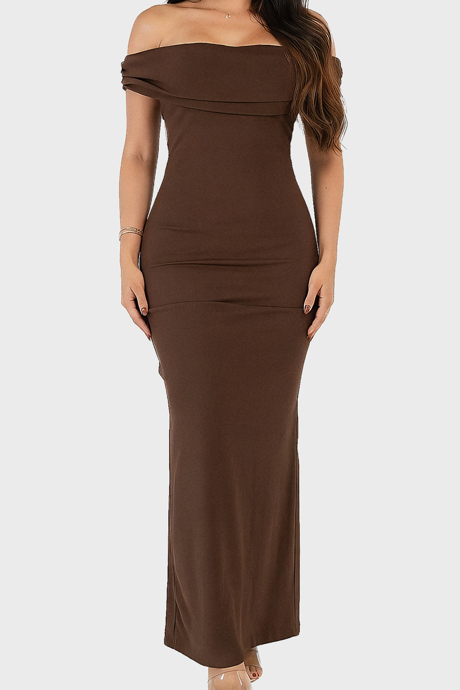 Vestido Merlot Cafe