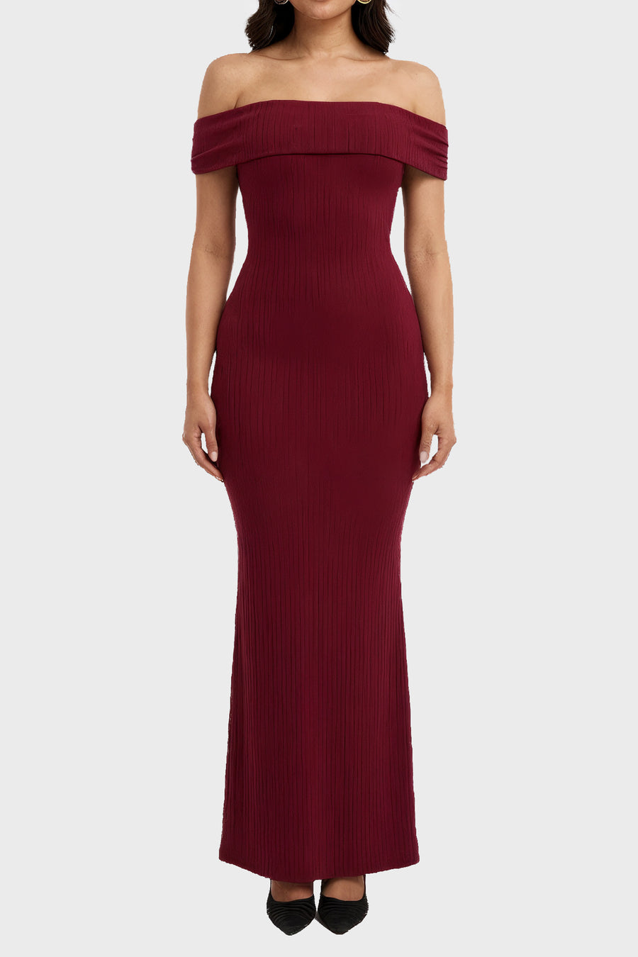 Vestido Merlot Vino
