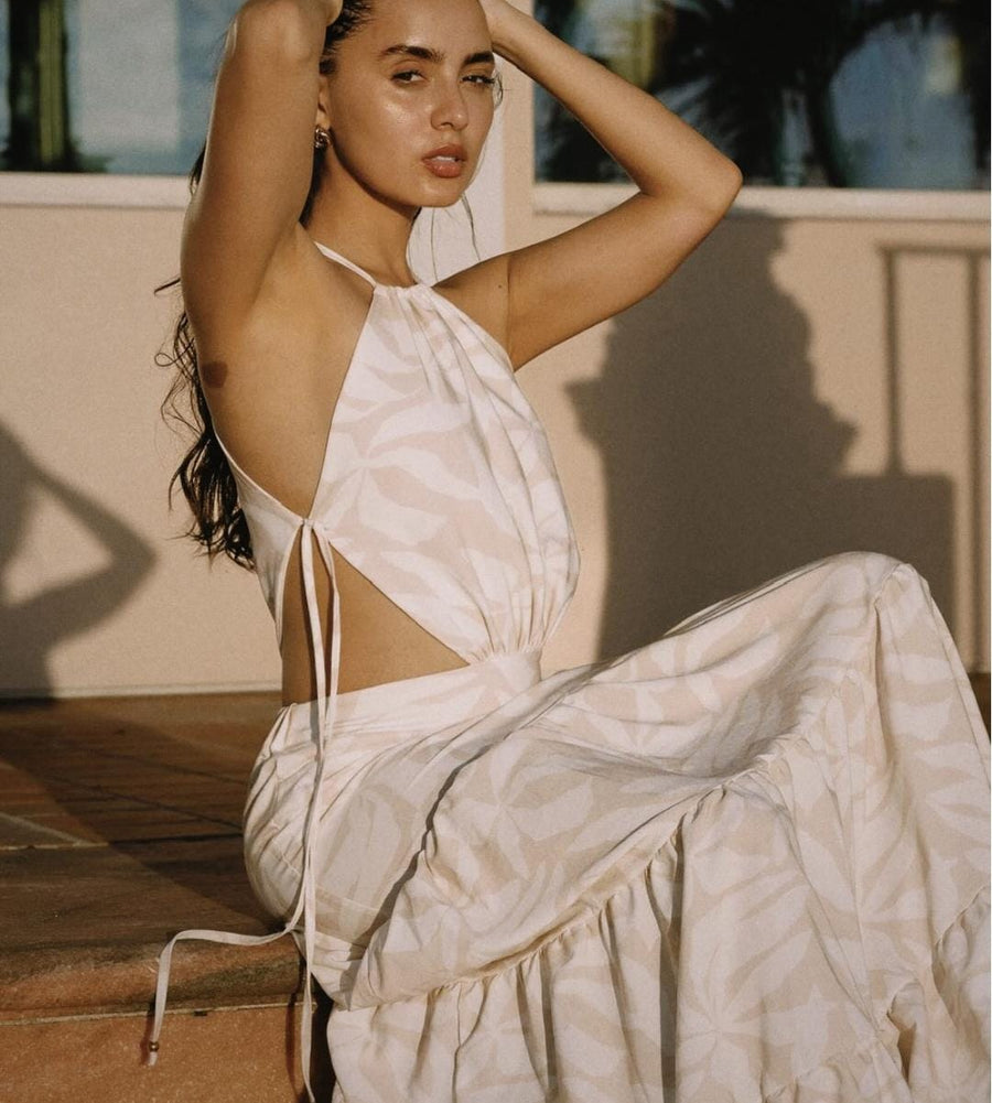 Vestido Karioka Beige