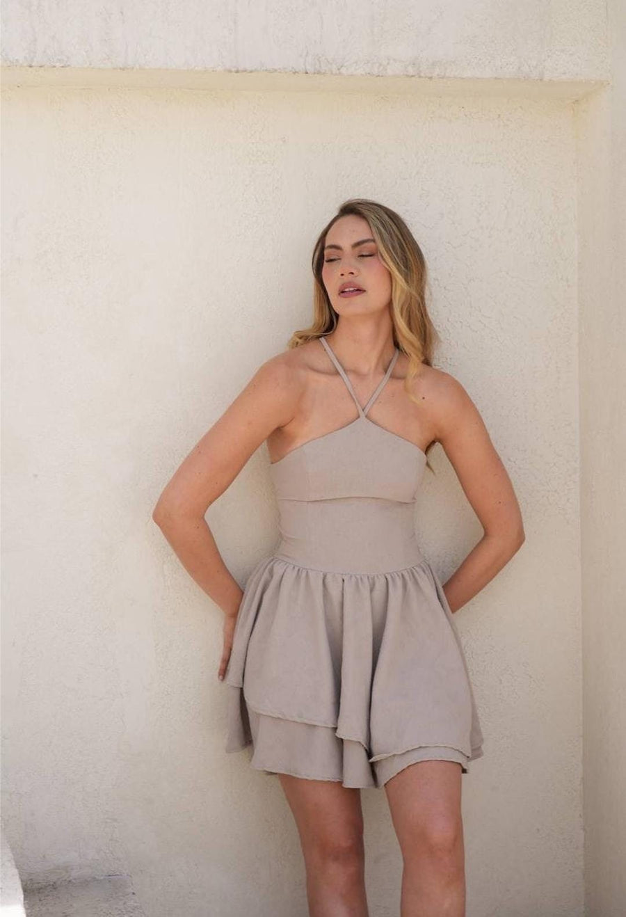Vestido Hilary Gris