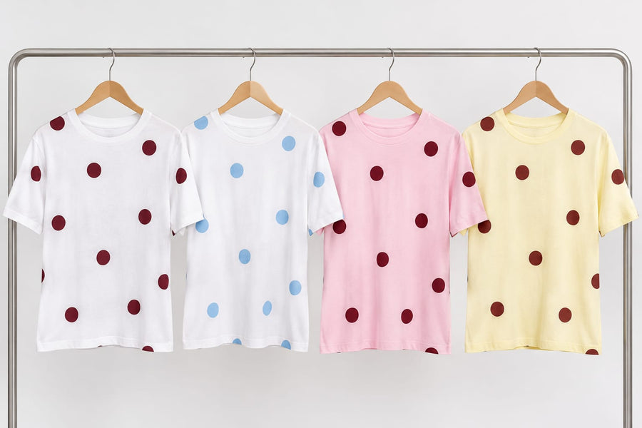 POLKA DOTS BLUE