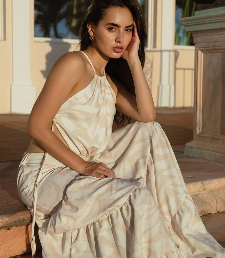 Vestido Karioka Beige