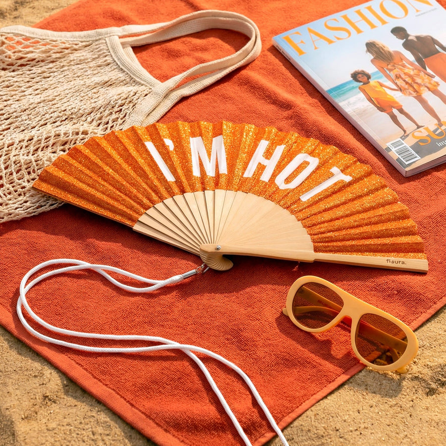 Abanico I´m Hot Glitter