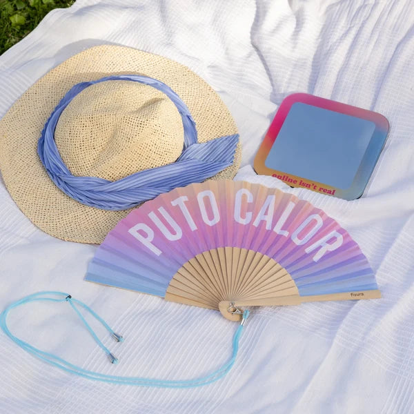 Abanico PUTO Calor Degrado Pastel