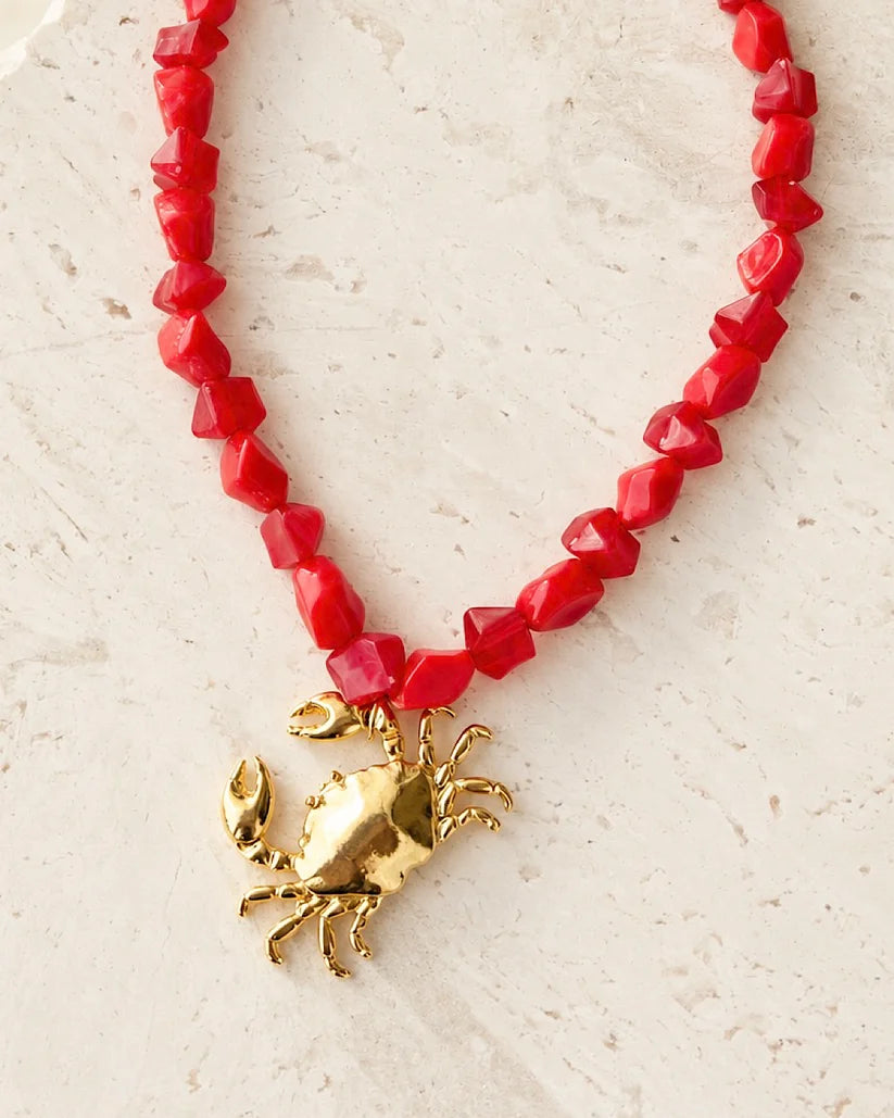 Collar Maxi Cangrejo Rojo