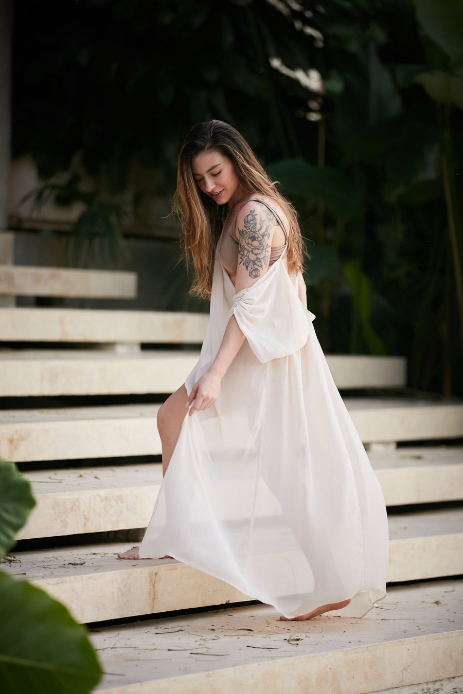 Vestido Sereno Beige