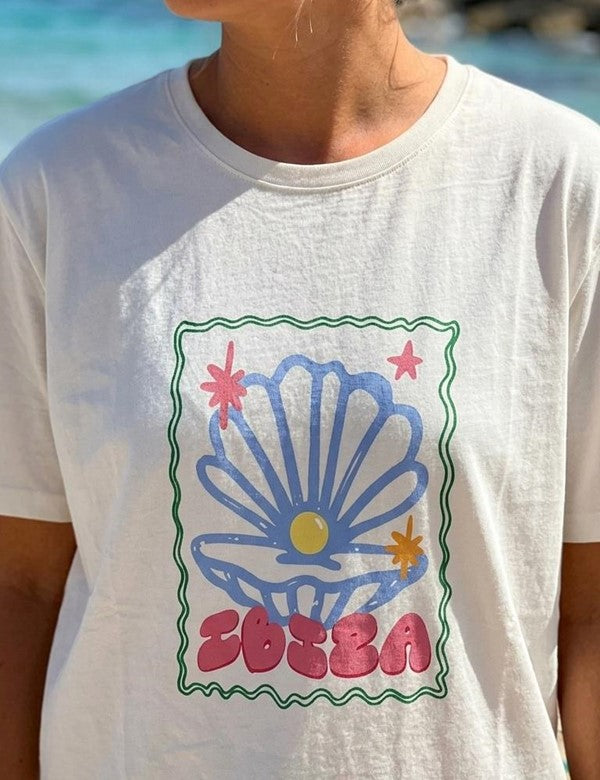 Camisa Estampado Ibiza Blanca