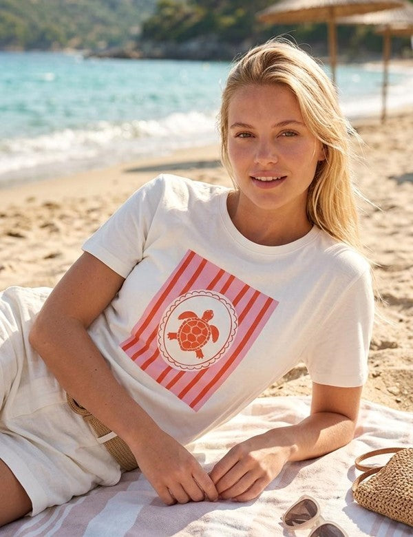 Camisa Tortuga Blanca