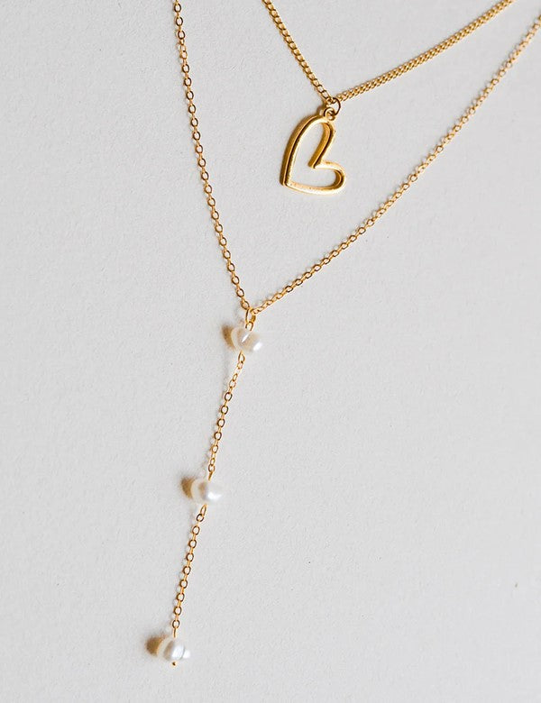 Collar Amor perlas Marfil