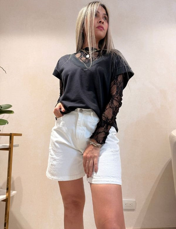 Blusa Rosario Negro