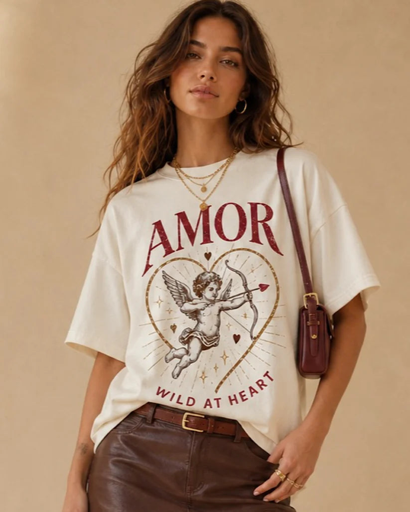 Camiseta Amor Blanco