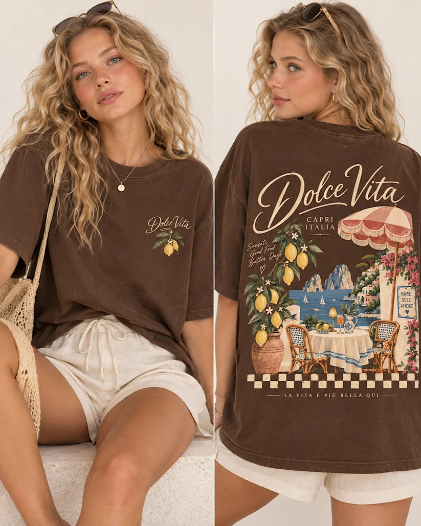T Shirt Dolce Vita Cafe