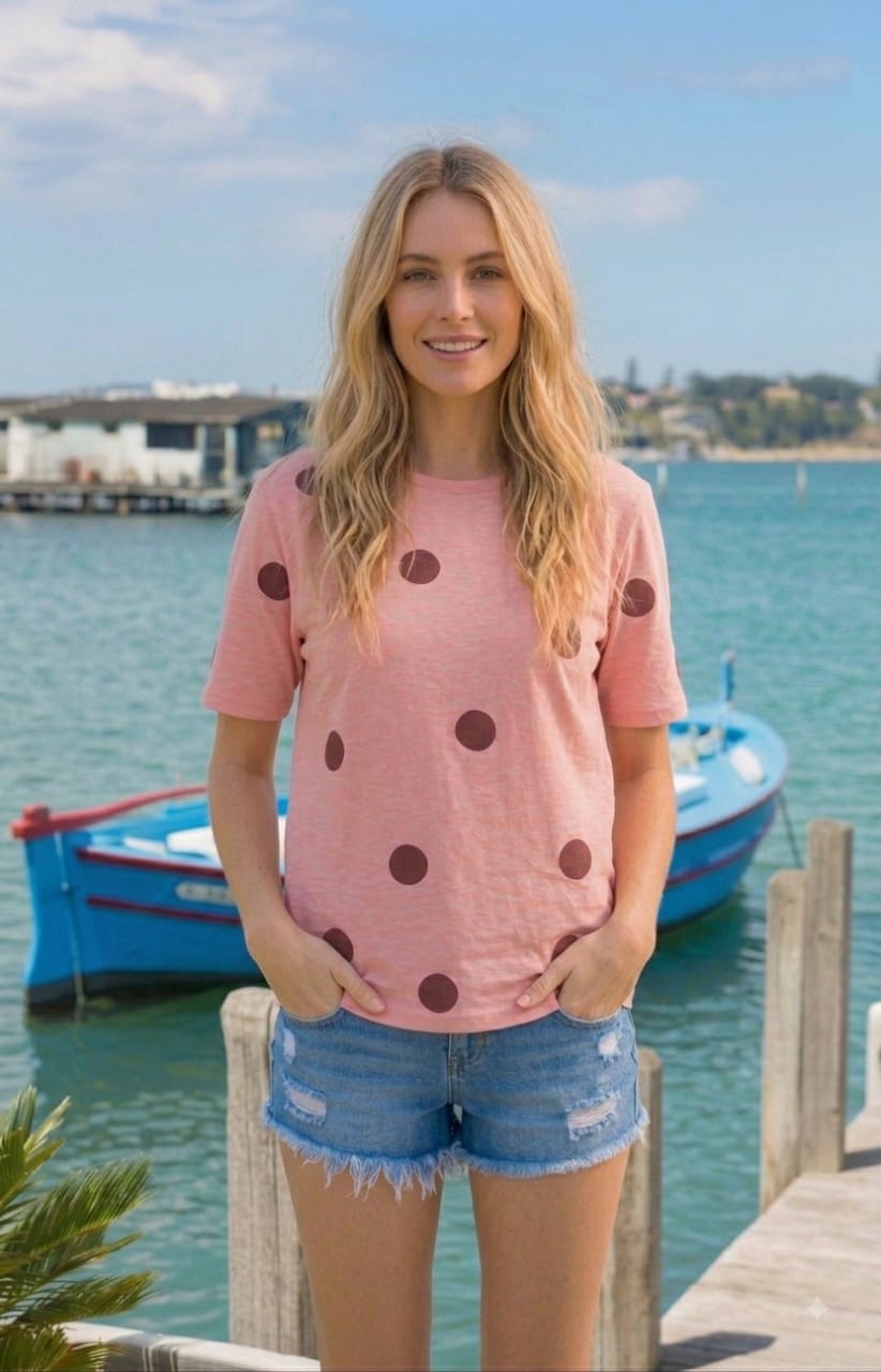 POLKA DOTS PINK