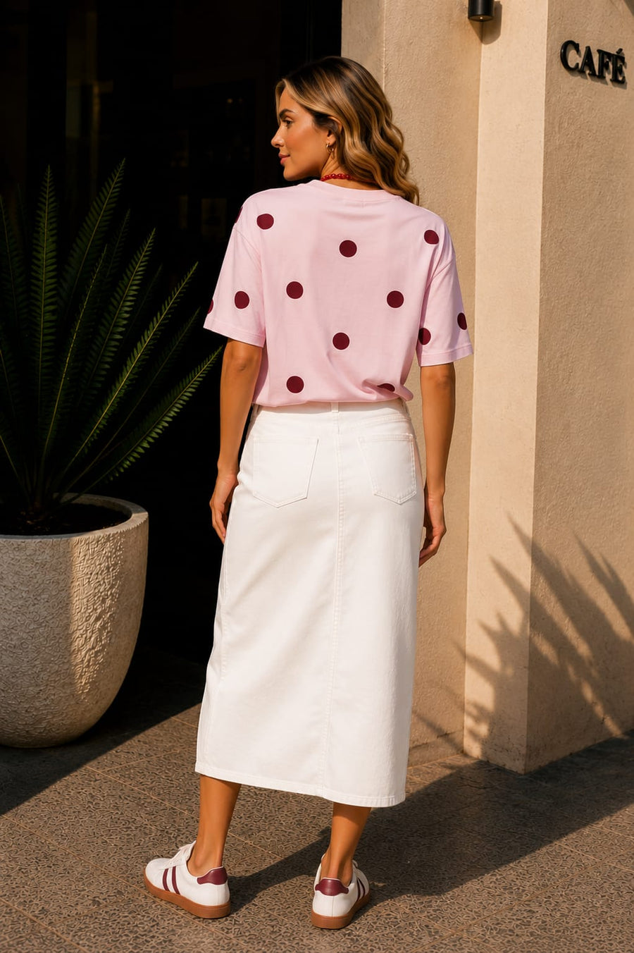POLKA DOTS PINK