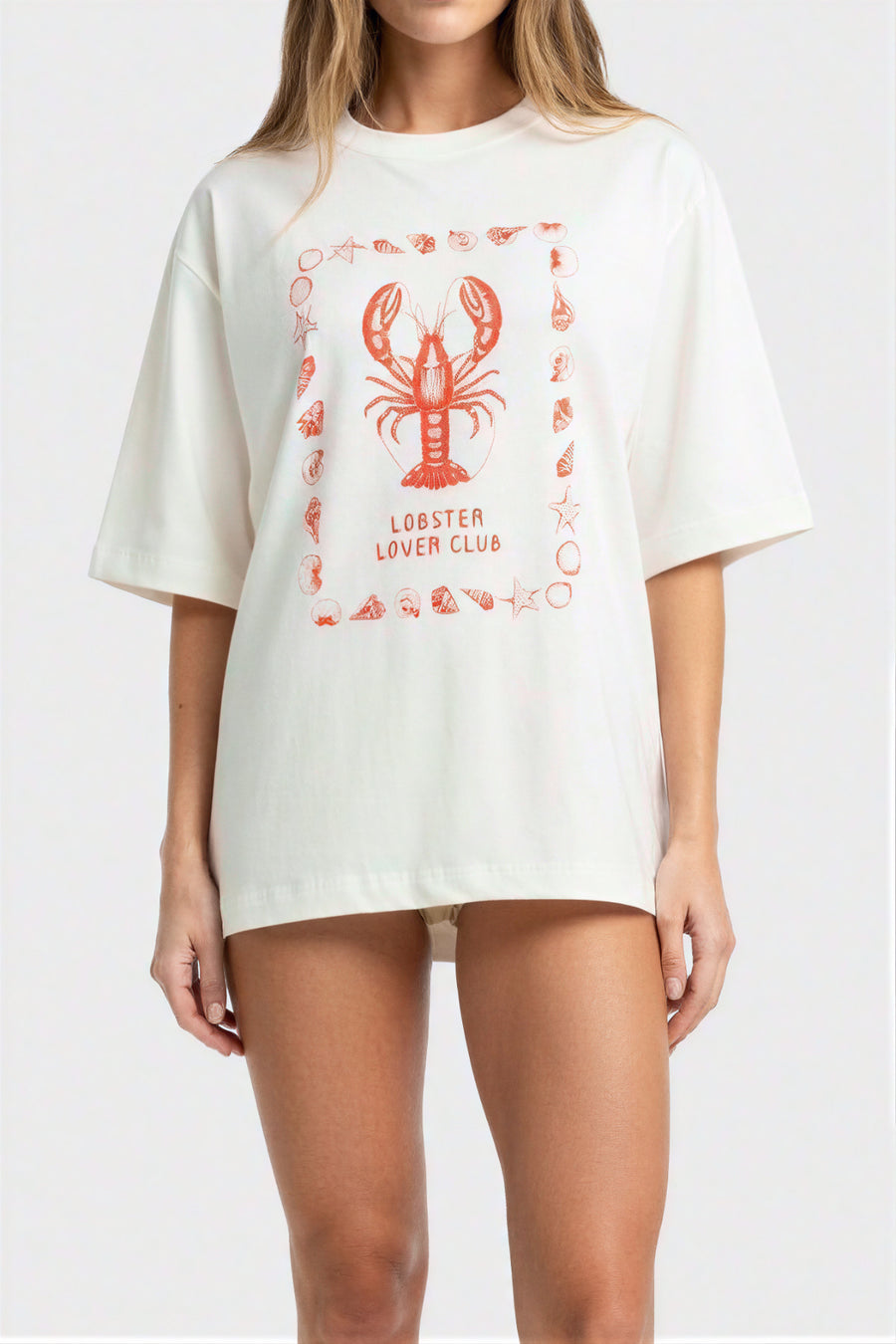 Camiseta Langosta Blanco