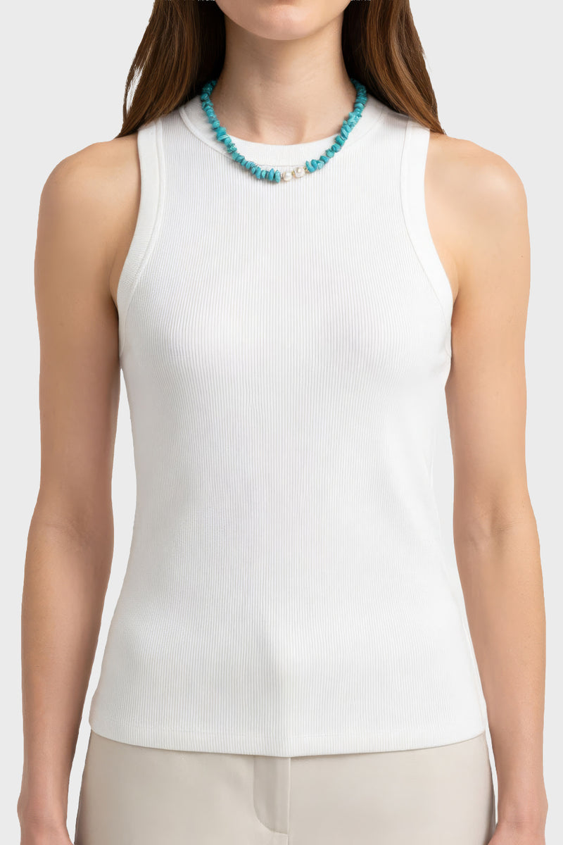 Basic Tank Blanco