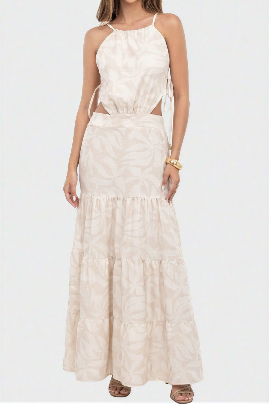 Vestido Karioka Beige