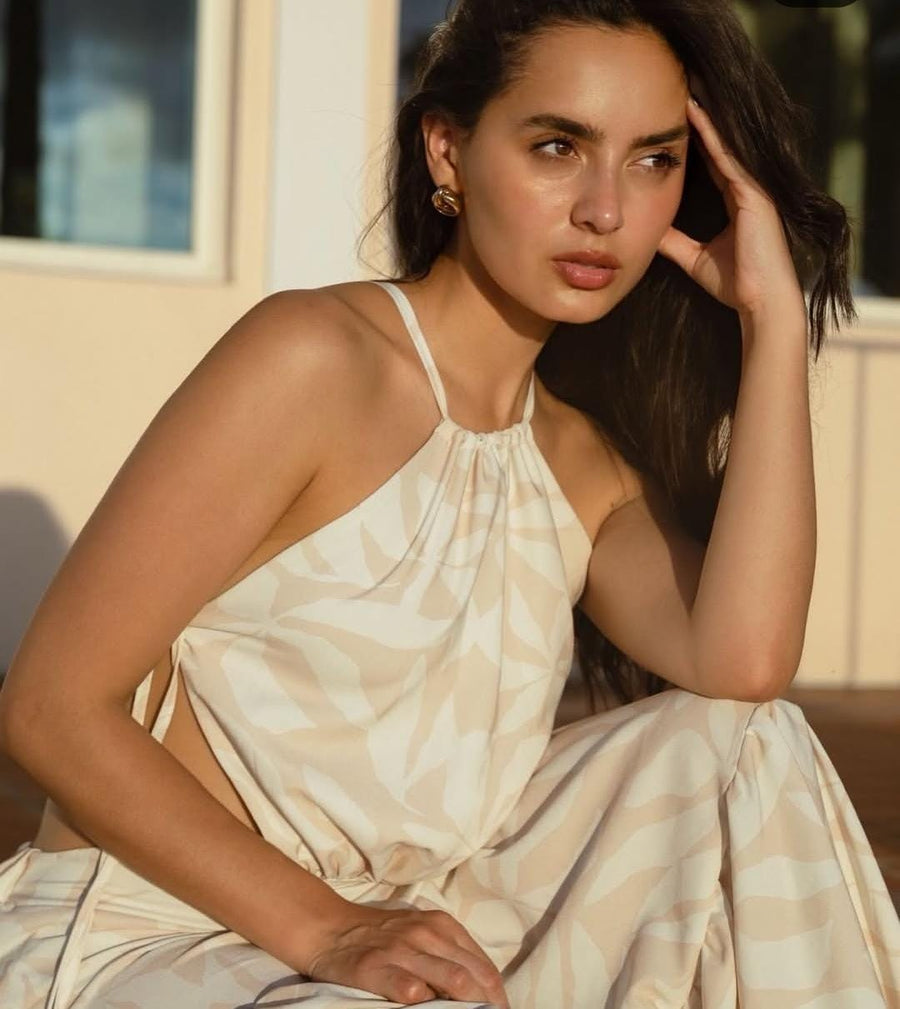 Vestido Karioka Beige