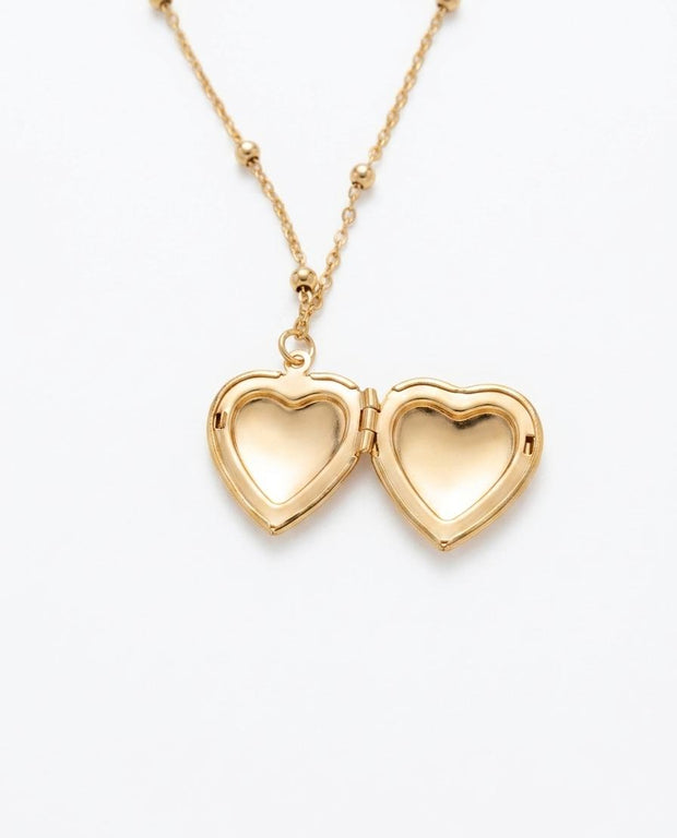 Collar Relicario Corazon