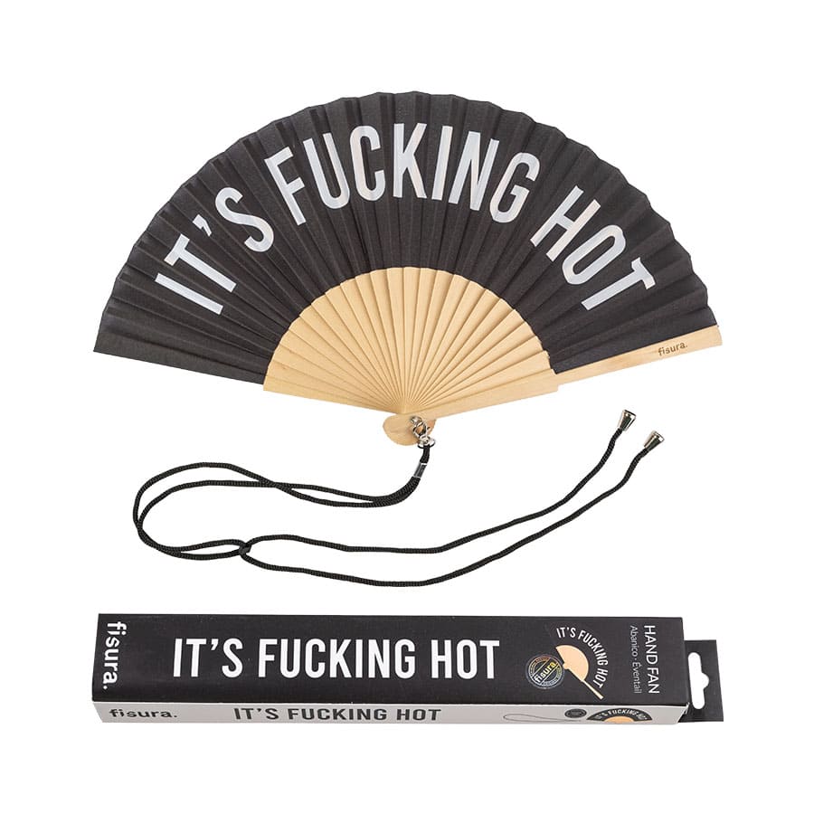 Abanico It´s Fucking Hot (Elige Color)