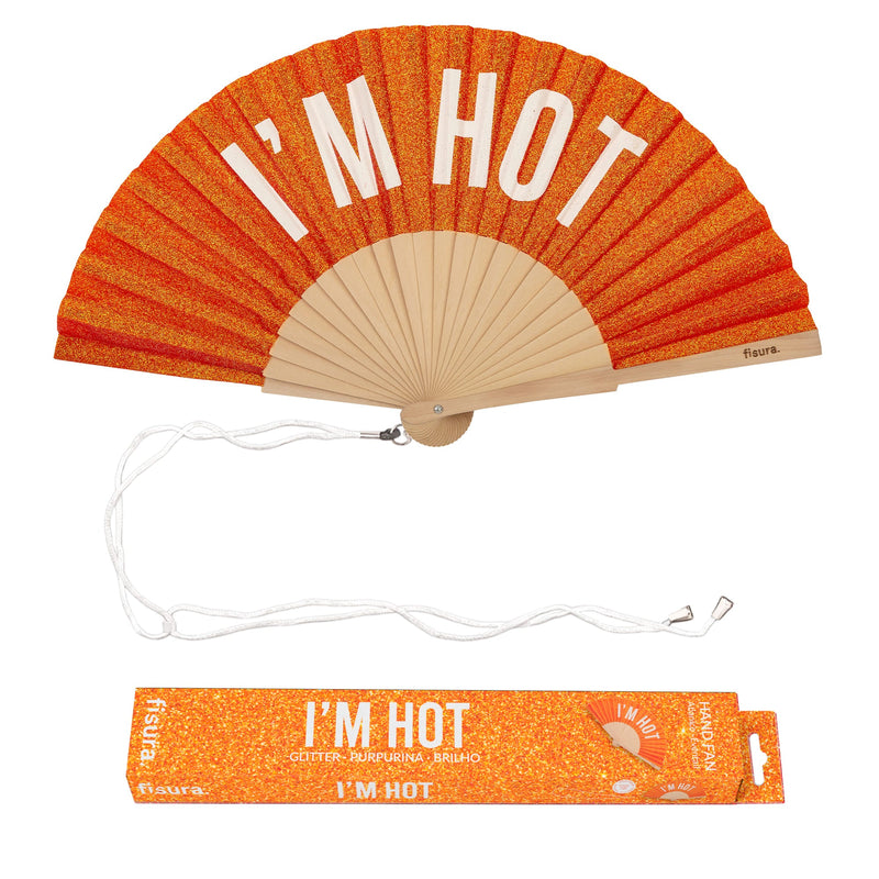 Abanico I´m Hot Glitter