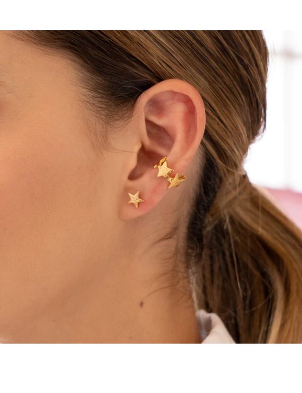 Set  De 1 Par  de Topos  y 1 Earcuff