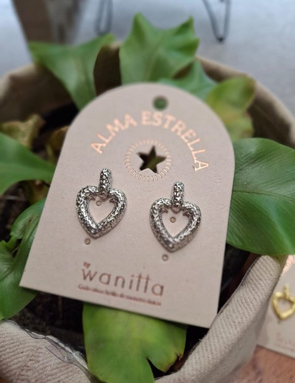 Areta Corazon Plateado