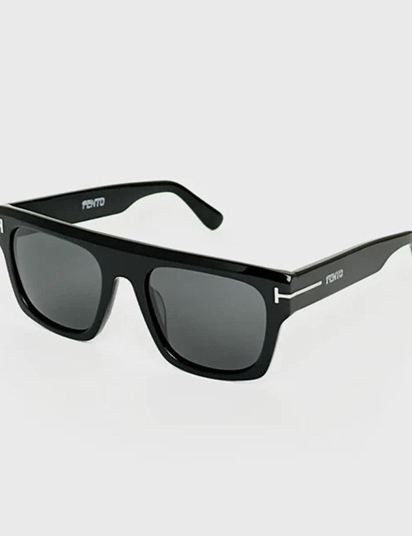 Stereo acetate sunglasses (Black)