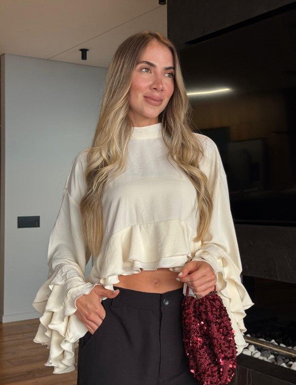 BLUSA GABRIELA BEIGE