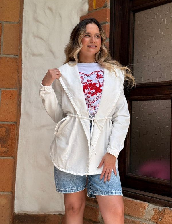 Chaqueta Aurora Crudo