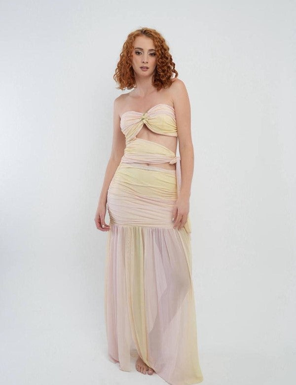 Vestido Monserrat Amarillo