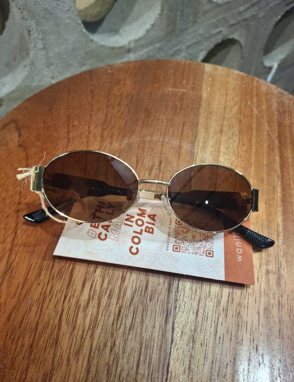 Gafa Marco Dorado Lente Cafe