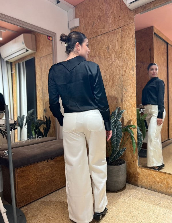 PANTALON DEPORTIVO LUREX BLANCO