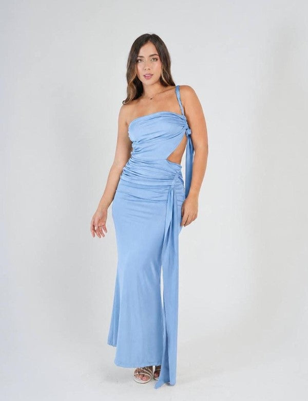 Vestido Luciana Azul
