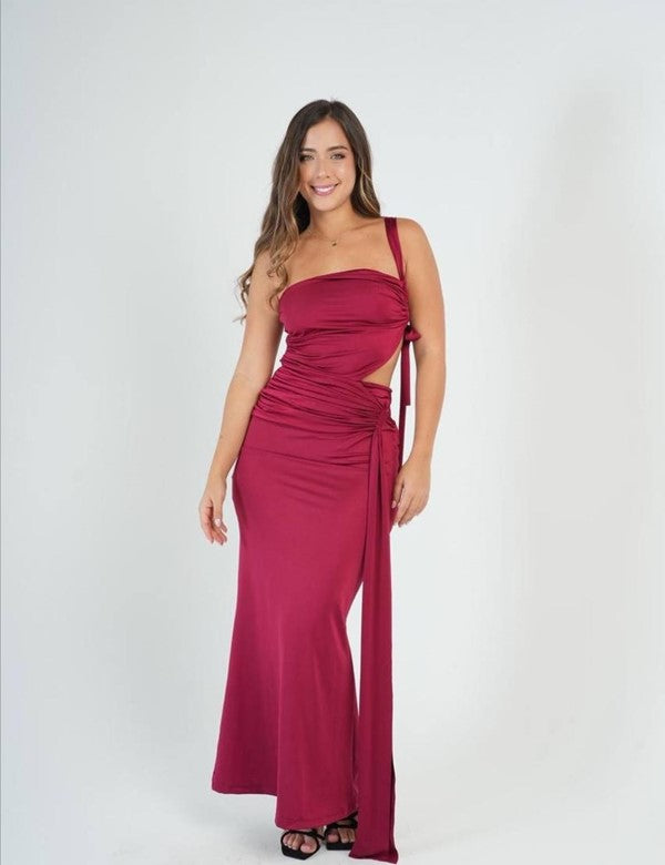 Vestido Luciana Vinotinto