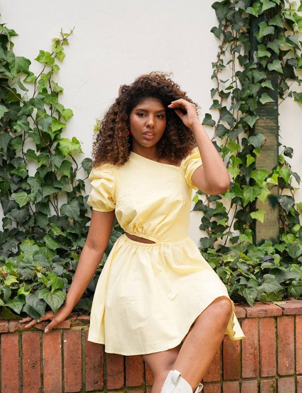 Vestido Pimienta Amarillo
