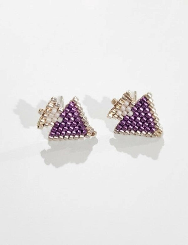 TOPOS TRIANGULO MORADO Y BLANCO