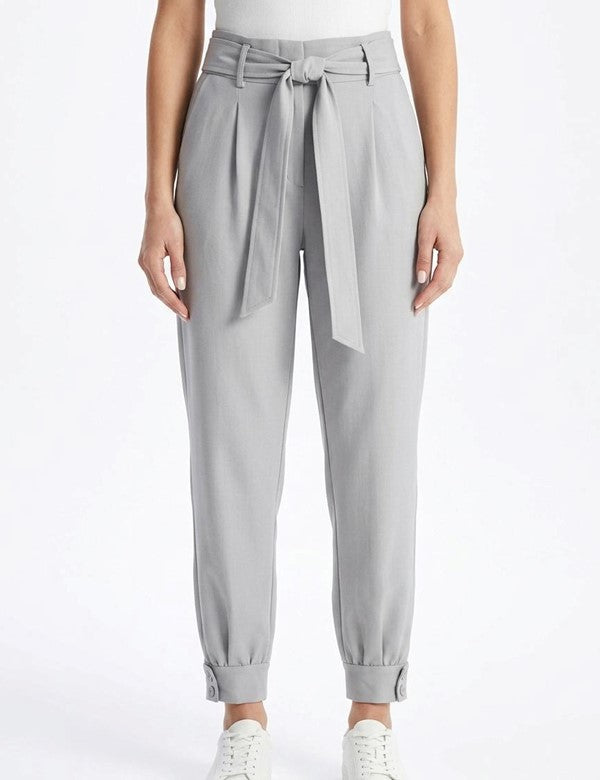 Pantalon Vintage Puño en Bota Gris