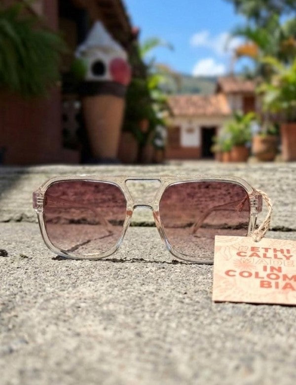 Gafas Aviador Champaña