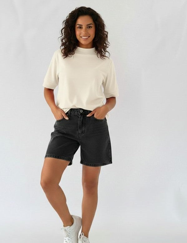 Short Tobias Indigo Negro