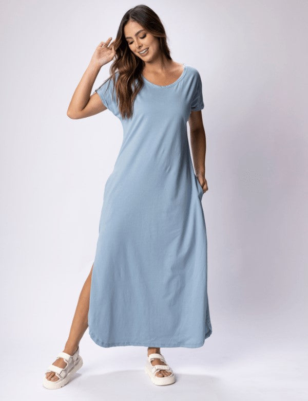 Vestido Celia Azul