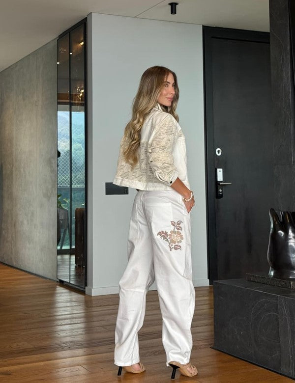 PANTALON JANESSA BLANCO