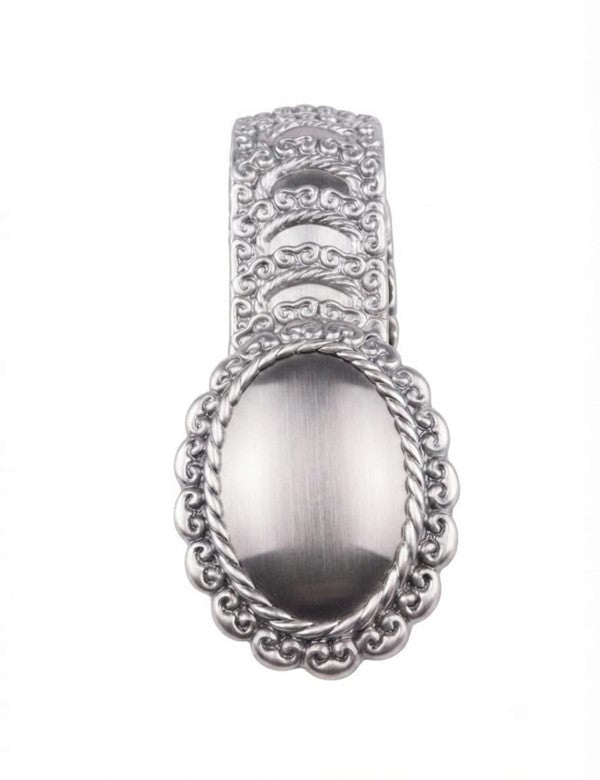 Cinturon Hebilla Grande Plata