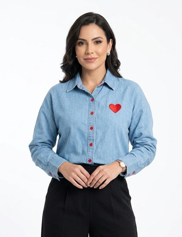 Susana Indigo Medio  Bordado