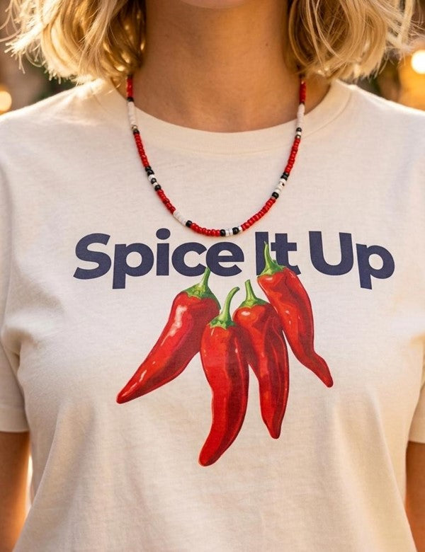 Camisa Chiles Blanca