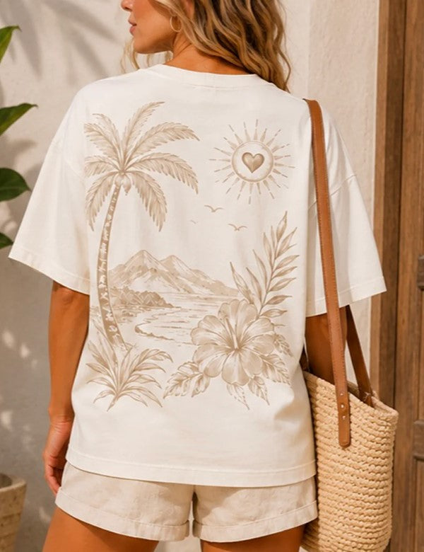 T Shirt Colombia Floral