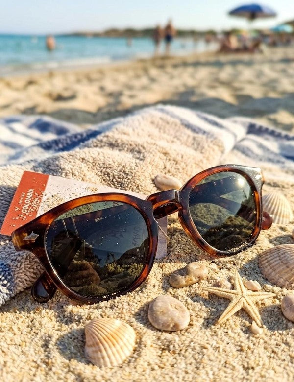 Gafa Redonda Marco Print  Lente Negro