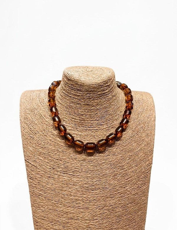 Collar Piedra Bala Cafe