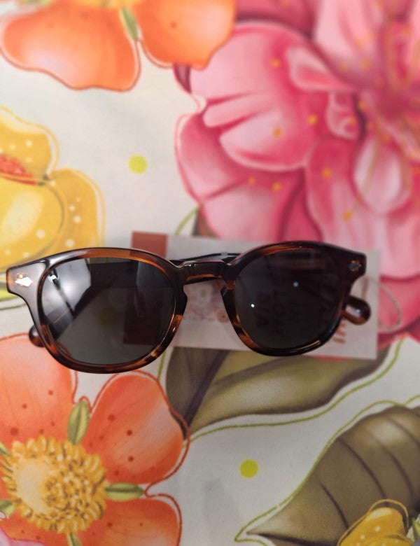 Gafa Redonda Marco Print  Lente Negro